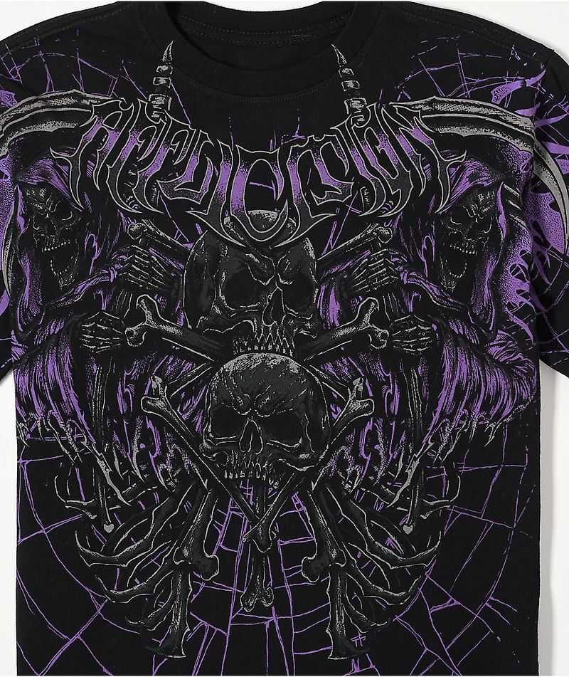 Affliction Kids Darkness Black T-Shirt