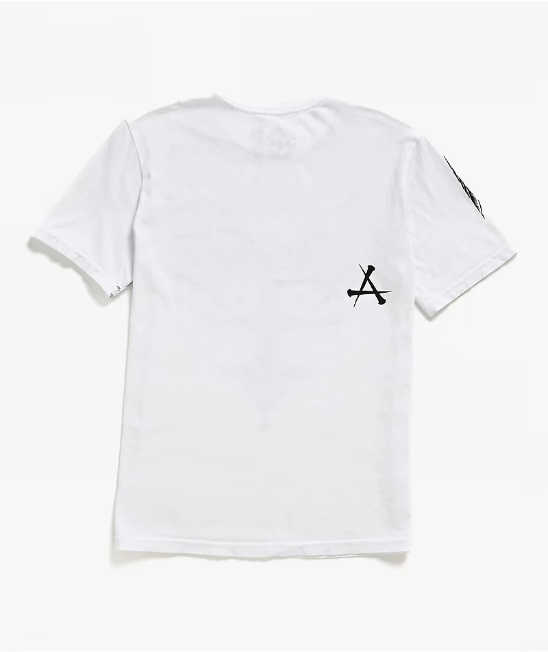 Affliction Kids Death Eyes White T-Shirt
