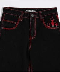 Affliction Kids Flameful Faith Black Jeans