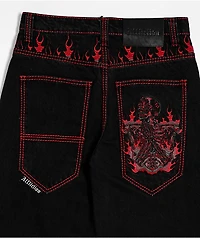 Affliction Kids Flameful Faith Black Jeans