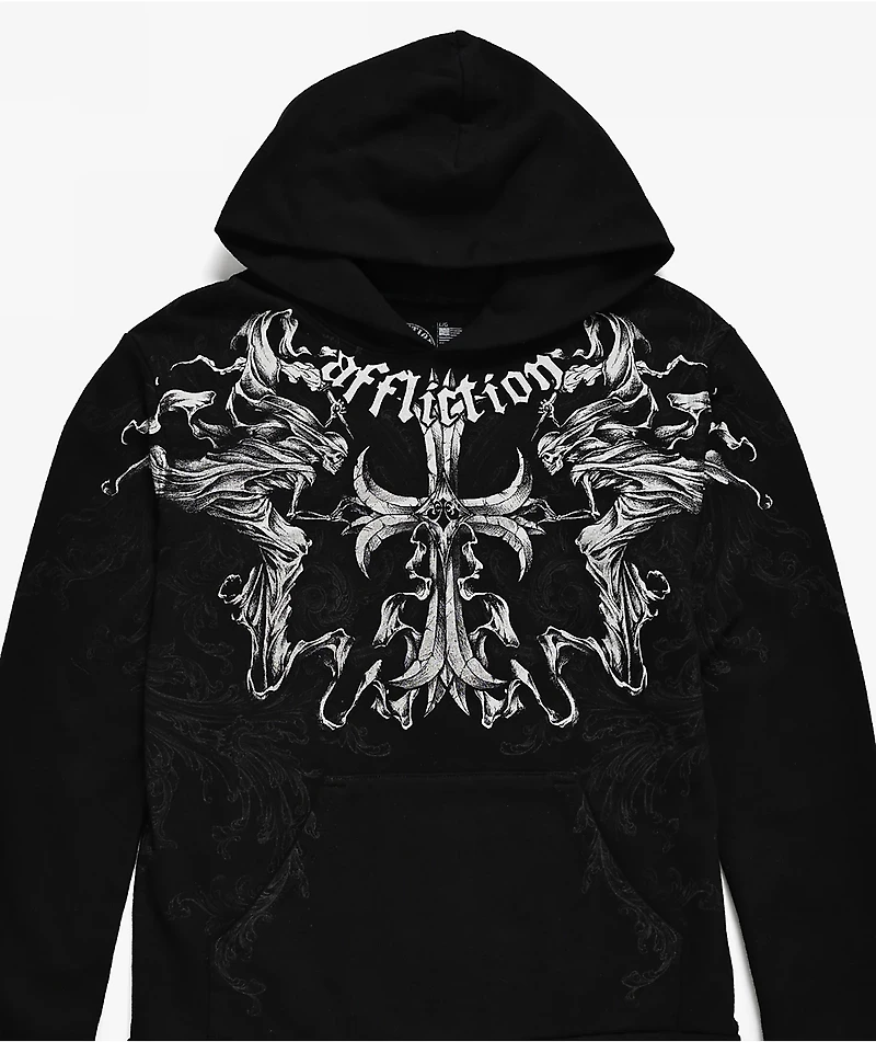 Affliction Kids Jump Black Hoodie
