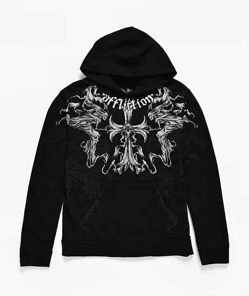 Affliction Kids Jump Black Hoodie