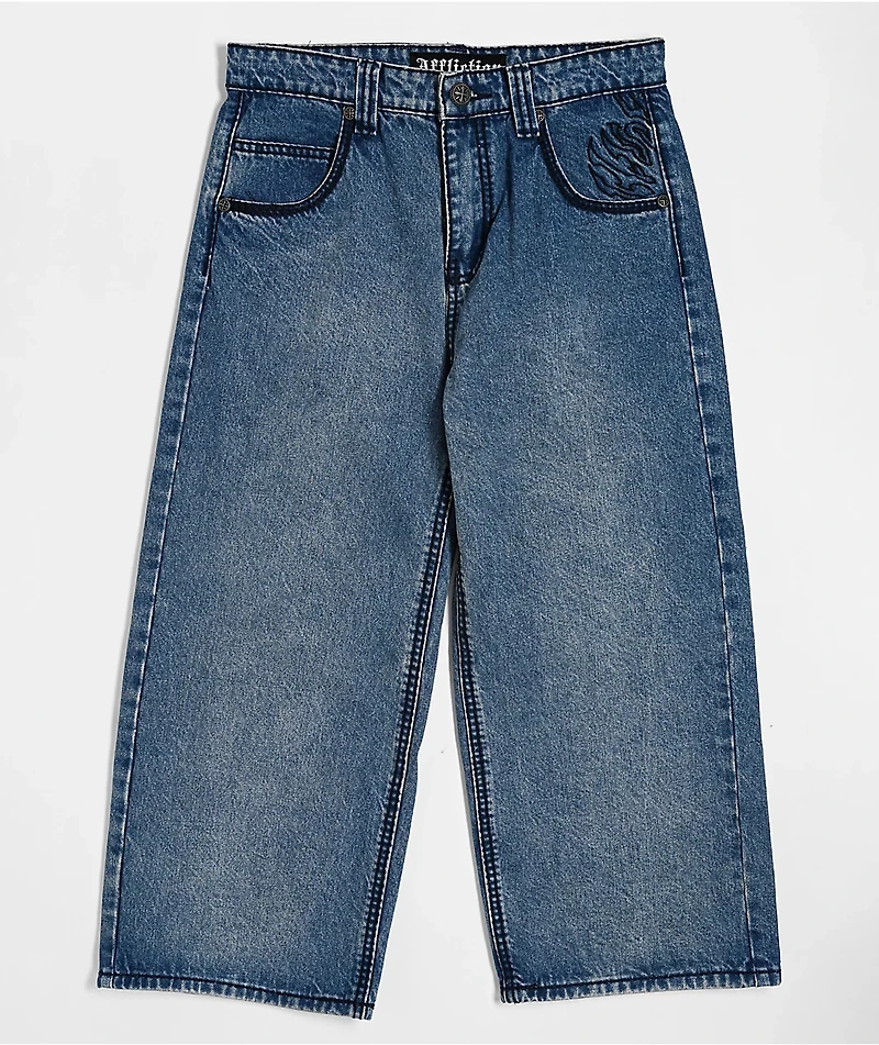 Affliction Kids Wings Medium Wash Jeans