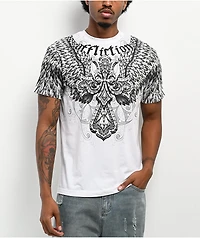 Affliction Kingdom White T-Shirt