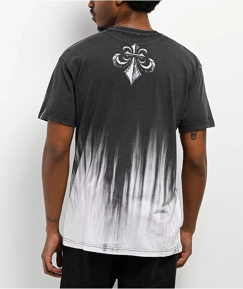 Affliction Legion Reborn Black Wash T-Shirt