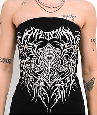 Affliction Liquid Signify Black Tube Dress