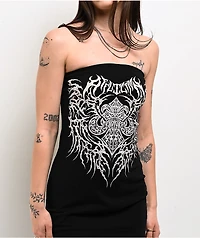 Affliction Liquid Signify Black Tube Dress