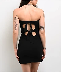 Affliction Liquid Signify Black Tube Dress