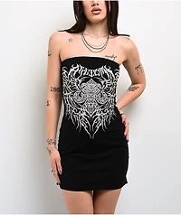 Affliction Liquid Signify Black Tube Dress