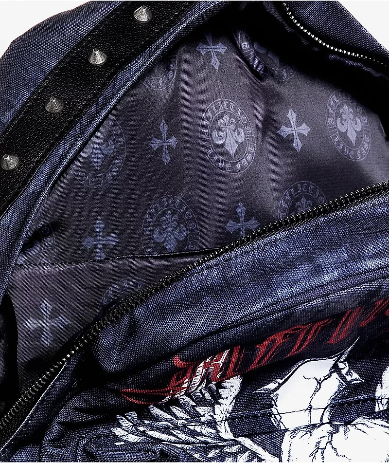 Affliction Live Fast Black Backpack