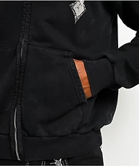 Affliction Live Fast Black Zip Hoodie