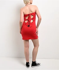 Affliction Mercenary Red Tube Dress
