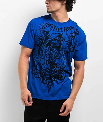 Affliction Misfits Sorrow Blue T-Shirt