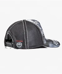 Affliction Mortal Veil Black Trucker Hat