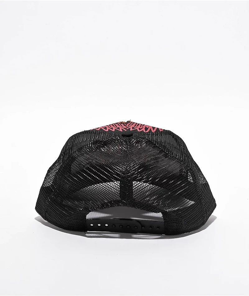 Affliction Mystic Helper Black Trucker Hat