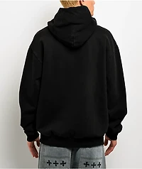 Affliction Night Screamer Black Wash Hoodie