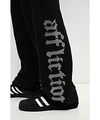 Affliction Night Screamer Black Wash Sweatpants