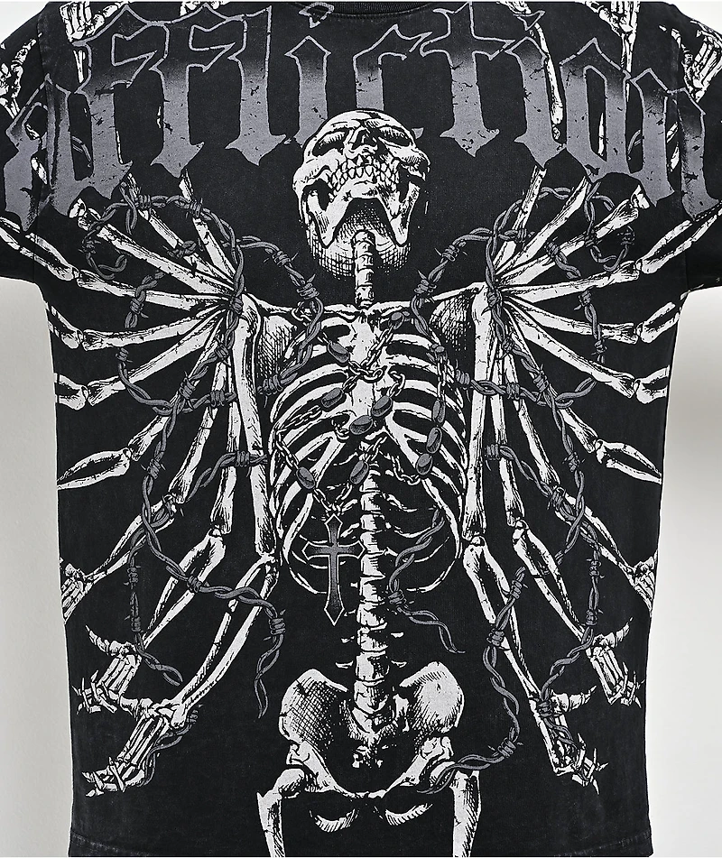 Affliction Obsidian Black Long Sleeve T-Shirt