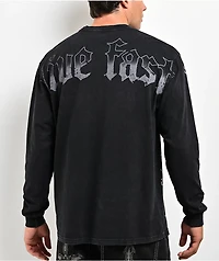 Affliction Obsidian Black Long Sleeve T-Shirt
