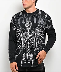 Affliction Obsidian Black Long Sleeve T-Shirt