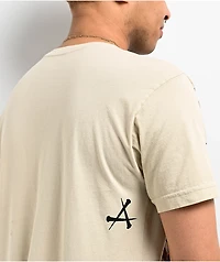 Affliction Pale Sky Tan T-Shirt