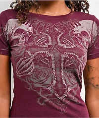 Affliction Poison Epilogue Red T-Shirt