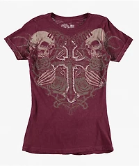 Affliction Poison Epilogue Red T-Shirt