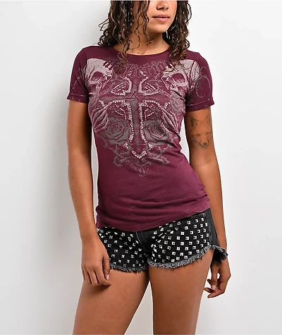 Affliction Poison Epilogue Red T-Shirt