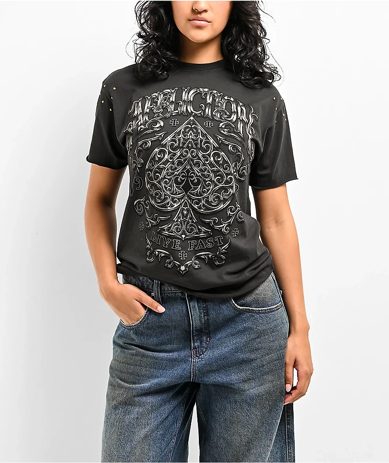 Affliction Polaris Black T-Shirt