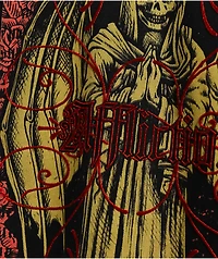 Affliction Prayer Black Wash Zip Hoodie