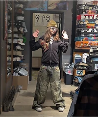 Affliction Prayer Black Wash Zip Hoodie