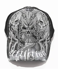 Affliction Primal Tech Black Trucker Hat