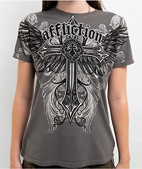 Affliction Promised Grey T-Shirt