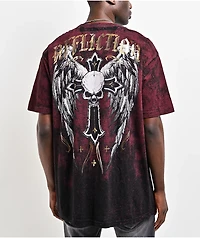 Affliction Prophet Red Wash T-Shirt