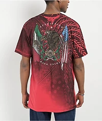 Affliction Raza Unida Red T-Shirt