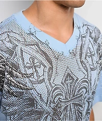 Affliction Saint Peter Blue Jersey