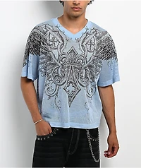 Affliction Saint Peter Blue Jersey