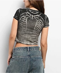 Affliction Sands Of Burden Oil Wash Black T-Shirt