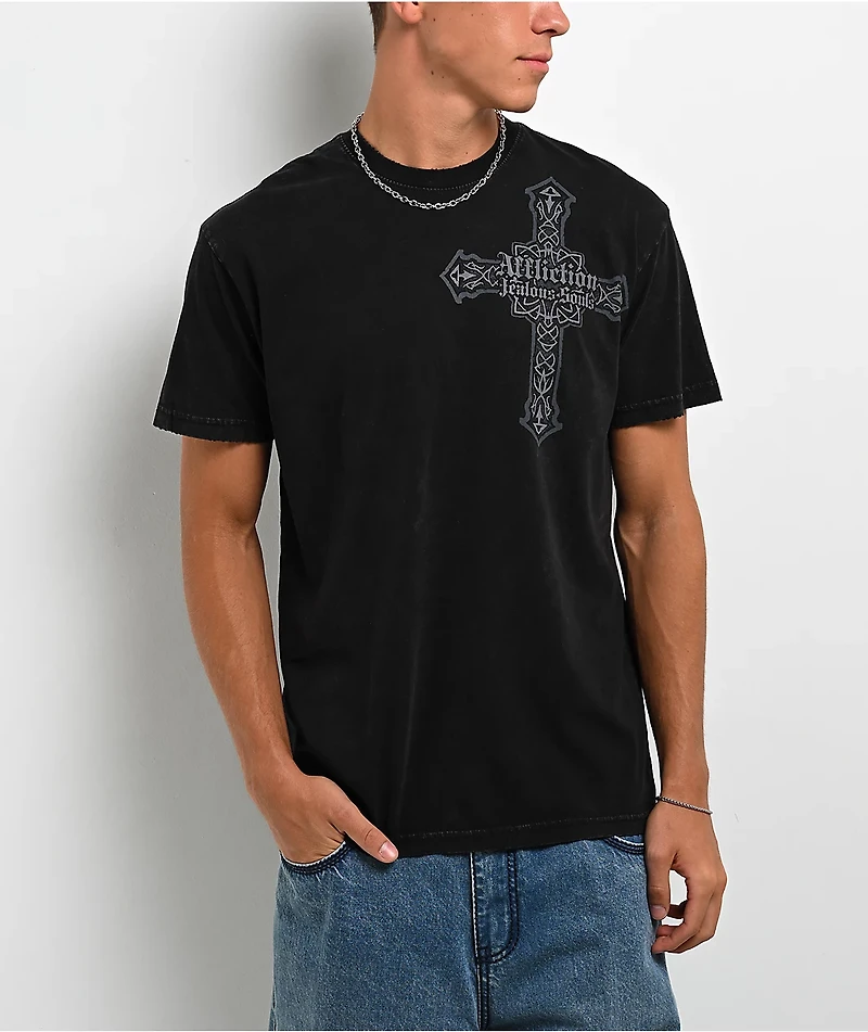 Affliction Seeker Black T-Shirt