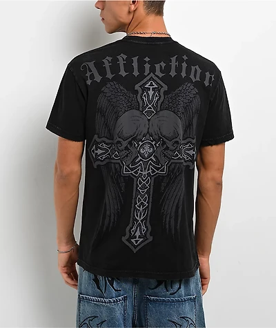 Affliction Seeker Black T-Shirt