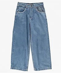 Affliction Seeker Medium Wash Ultra Wide Jeans