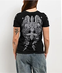 Affliction Simulation Black Wash T-Shirt