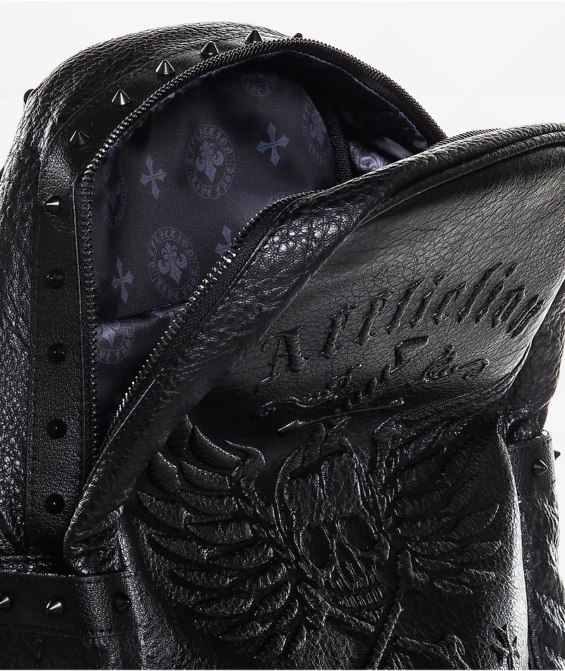 Affliction Spike Black Backpack