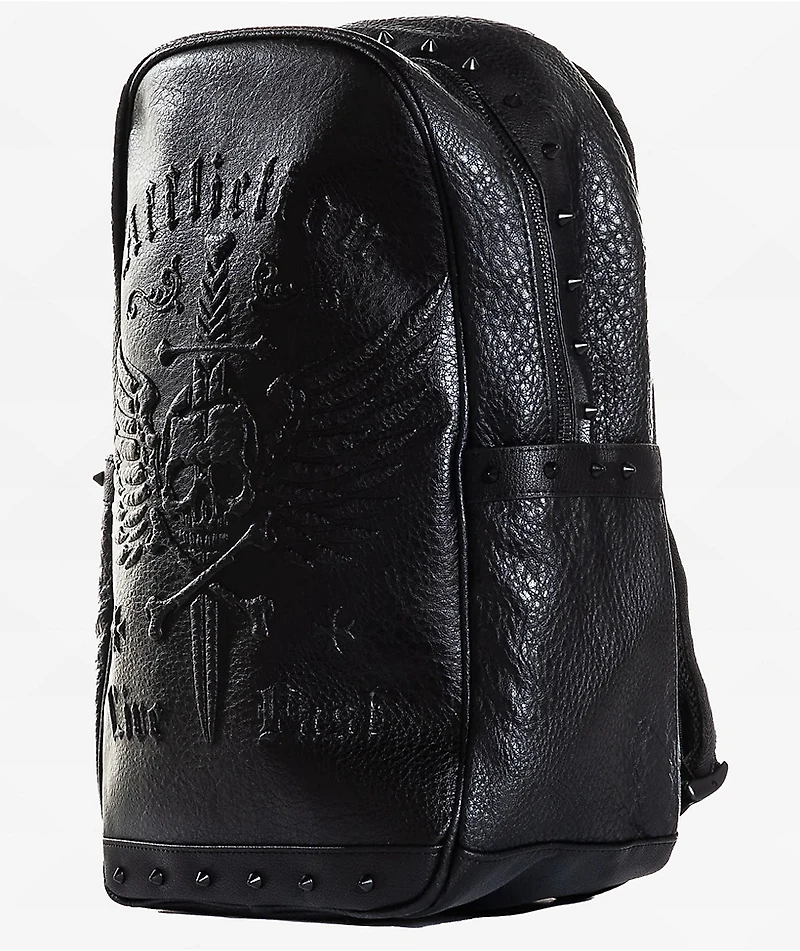 Affliction Spike Black Backpack