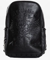 Affliction Spike Black Backpack