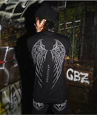 Affliction Spiker Reflective Black T-Shirt