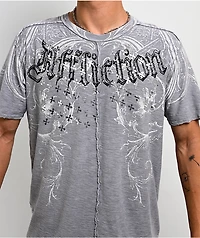 Affliction Stampede Grey T-Shirt