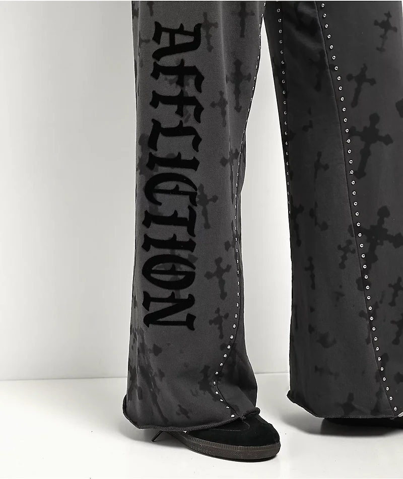Affliction Stone Grail Grey Sweatpants