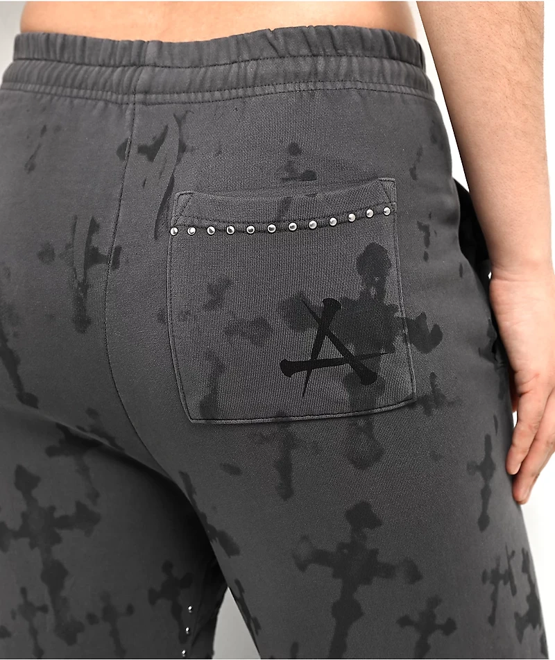 Affliction Stone Grail Grey Sweatpants