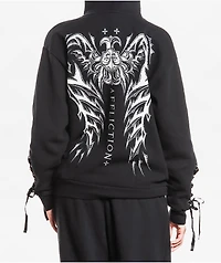 Affliction Stunt Double Black Zip Hoodie